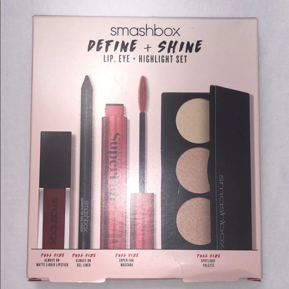 New Smashbox Define & Shine Lip, Eye & Highlight
